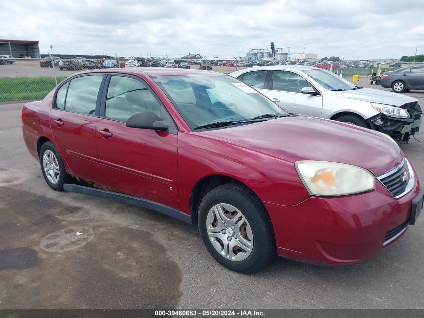 2006 Chevrolet Malibu Ls VIN: 1G1ZS51F16F292936 Lot: 39460683