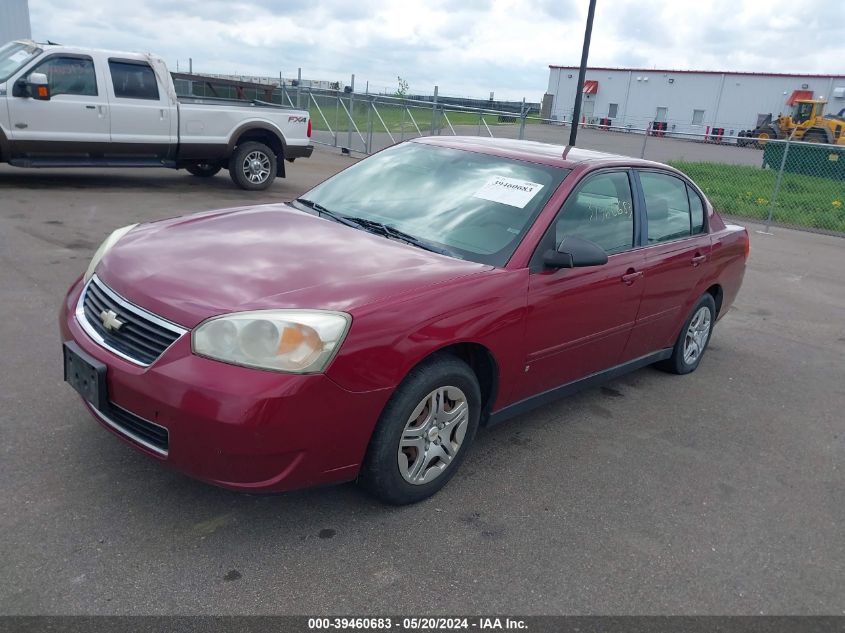 2006 Chevrolet Malibu Ls VIN: 1G1ZS51F16F292936 Lot: 39460683