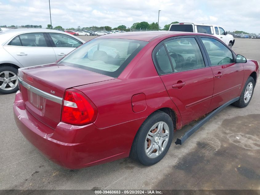 2006 Chevrolet Malibu Ls VIN: 1G1ZS51F16F292936 Lot: 39460683