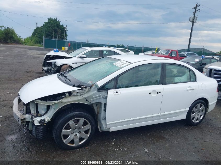 2009 Honda Civic Lx VIN: 2HGFA16519H356757 Lot: 39460689