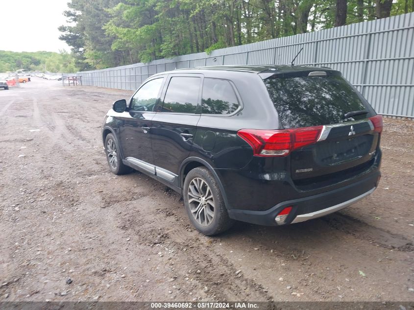 2016 Mitsubishi Outlander Se/Sel VIN: JA4AD3A3XGZ040184 Lot: 39460692