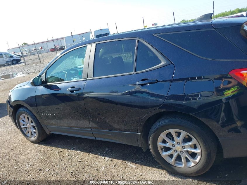 2020 Chevrolet Equinox Fwd Ls VIN: 3GNAXHEV6LS729062 Lot: 39460710