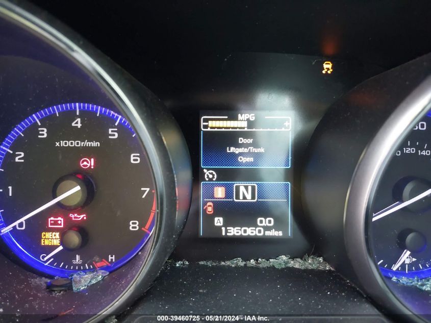 2015 Subaru Outback 2.5I Premium VIN: 4S4BSACC1F3363537 Lot: 39460725