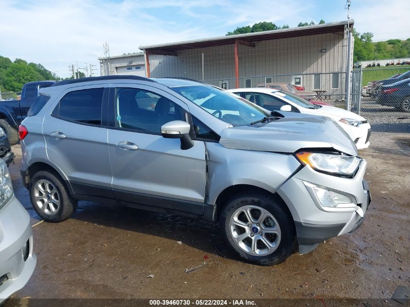 2020 Ford Ecosport Se VIN: MAJ6S3GL3LC329189 Lot: 39460730