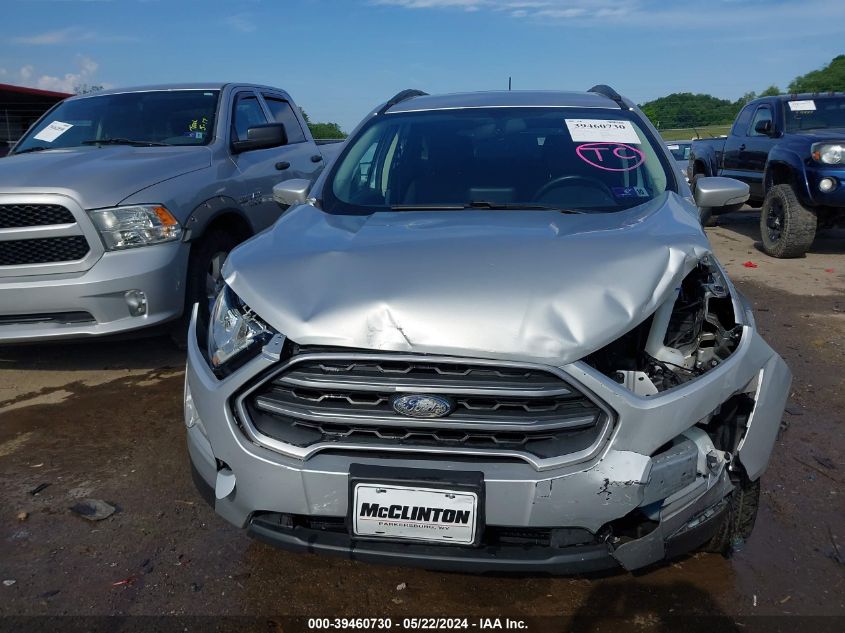 2020 Ford Ecosport Se VIN: MAJ6S3GL3LC329189 Lot: 39460730