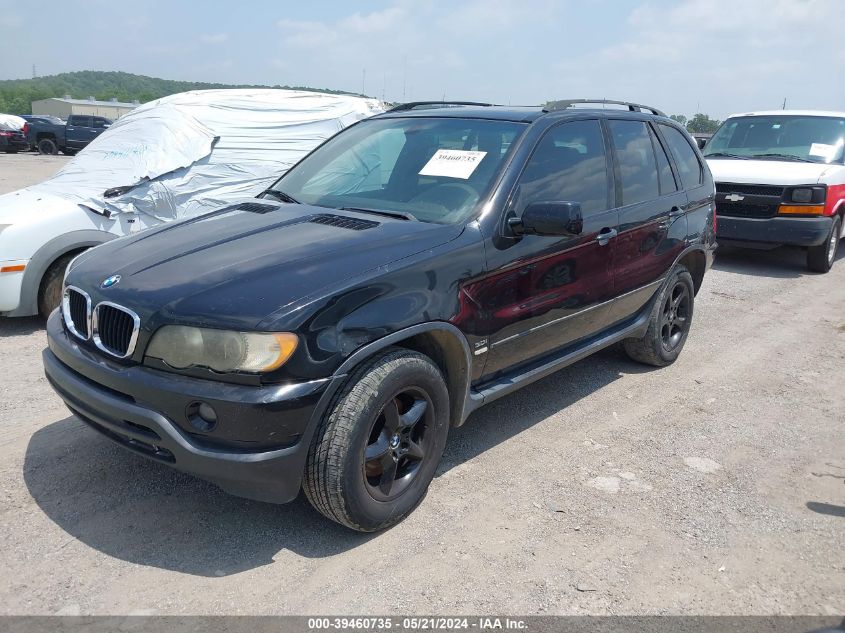 2003 BMW X5 3.0I VIN: 5UXFA53543LV88384 Lot: 39460735