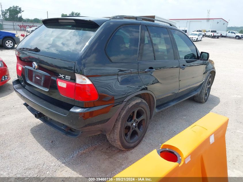 2003 BMW X5 3.0I VIN: 5UXFA53543LV88384 Lot: 39460735