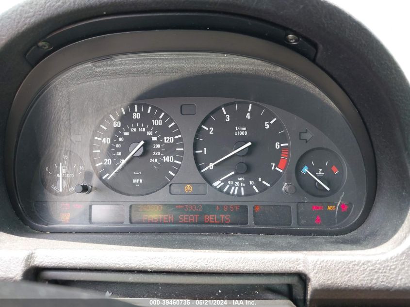 2003 BMW X5 3.0I VIN: 5UXFA53543LV88384 Lot: 39460735