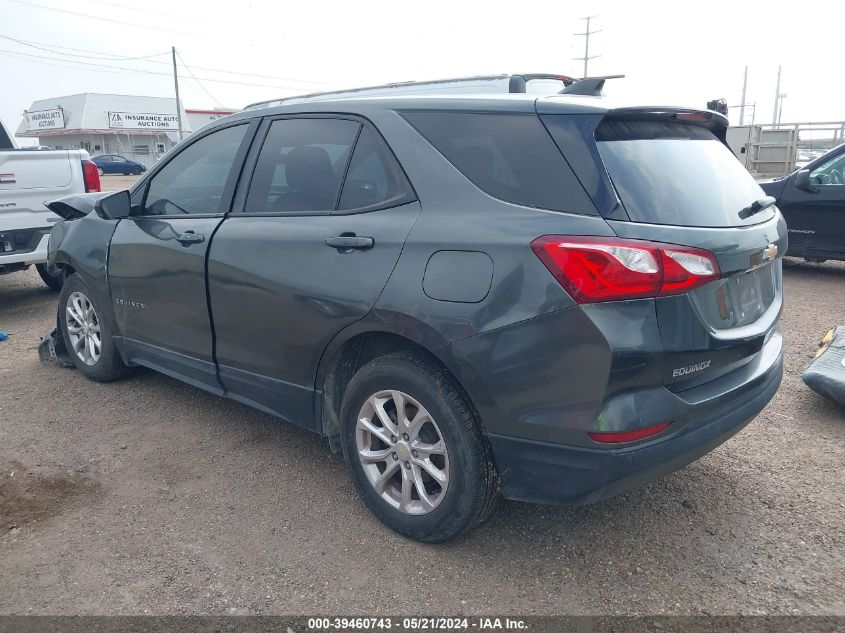 2020 Chevrolet Equinox Fwd Ls VIN: 3GNAXHEV4LS560076 Lot: 39460743