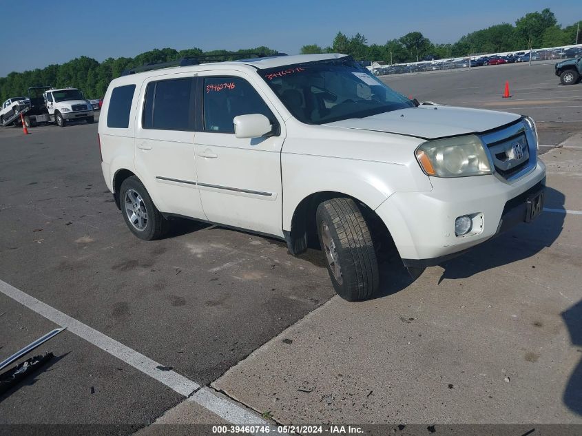 2011 Honda Pilot Touring VIN: 5FNYF4H94BB037164 Lot: 39460746