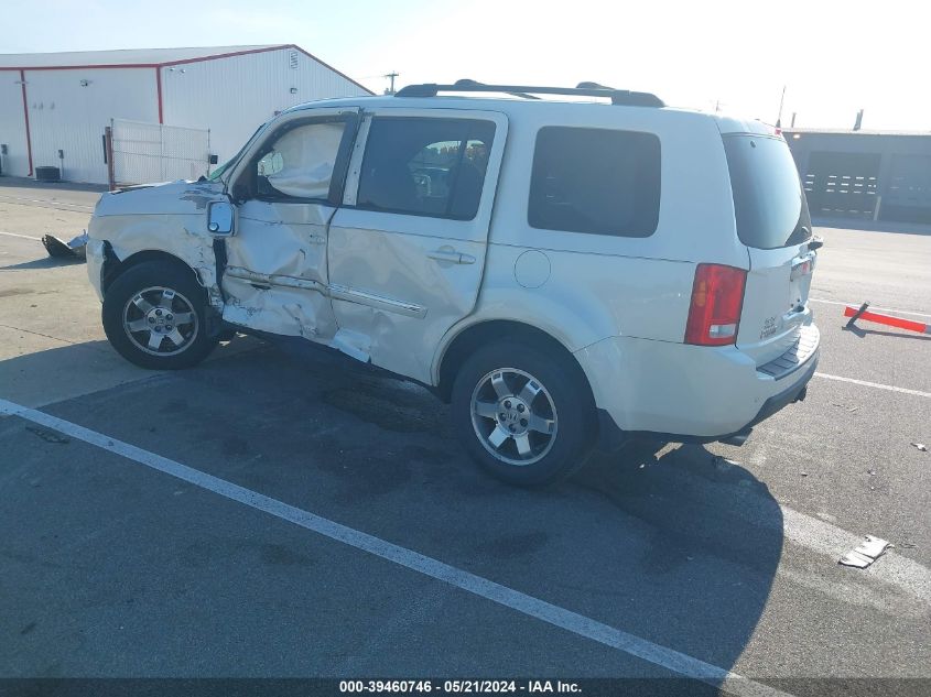 2011 Honda Pilot Touring VIN: 5FNYF4H94BB037164 Lot: 39460746