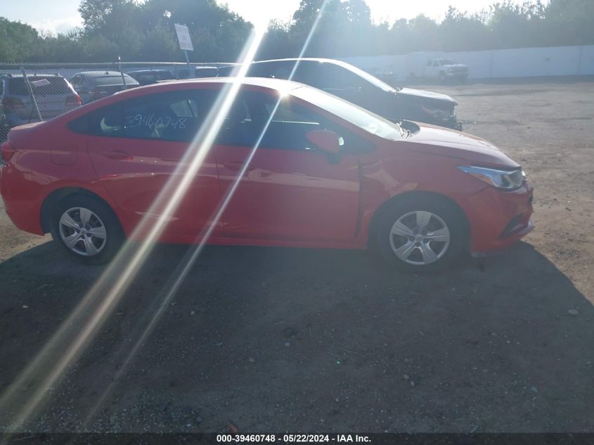 2018 Chevrolet Cruze Ls Auto VIN: 1G1BC5SM0J7215330 Lot: 39460748