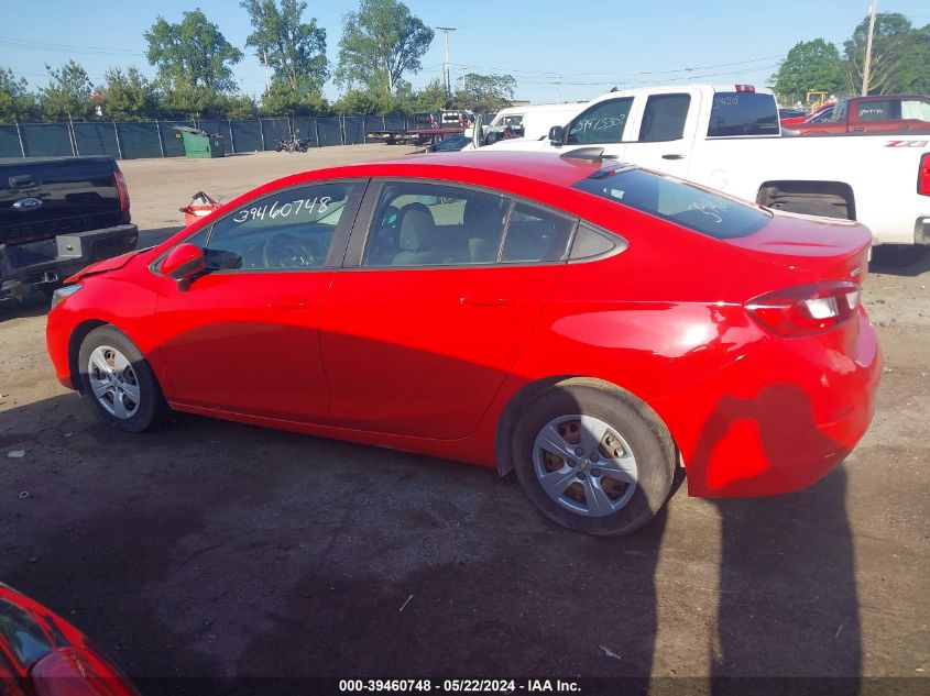 2018 Chevrolet Cruze Ls Auto VIN: 1G1BC5SM0J7215330 Lot: 39460748