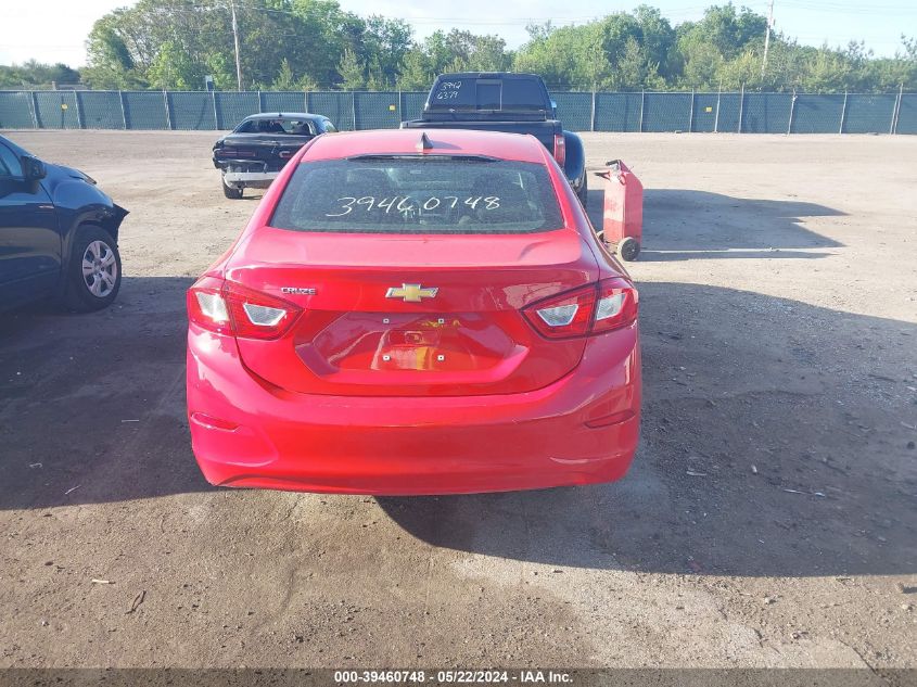 2018 Chevrolet Cruze Ls Auto VIN: 1G1BC5SM0J7215330 Lot: 39460748