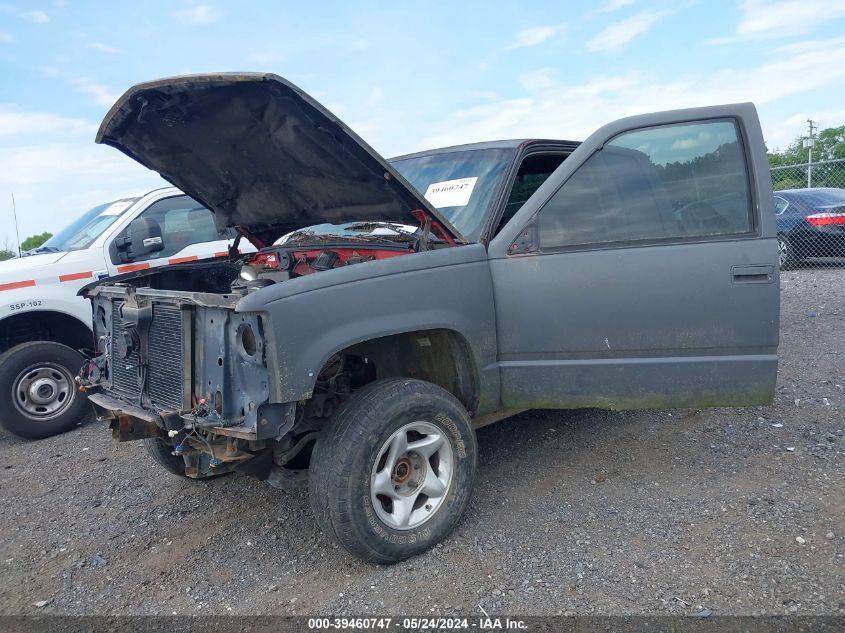 1996 Chevrolet Gmt-400 K1500 VIN: 2GCEK19M9T1142187 Lot: 39460747