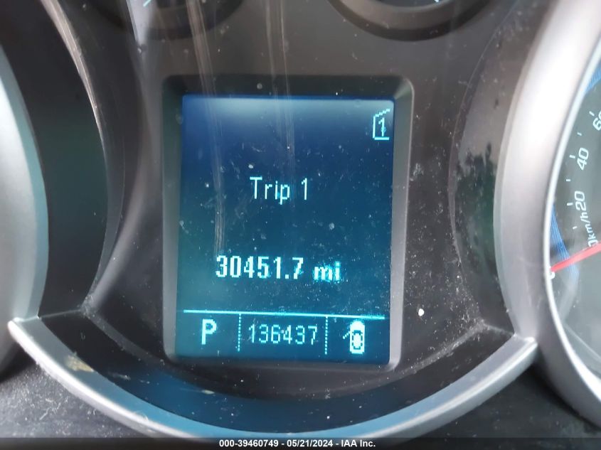 2011 Chevrolet Cruze 1Lt VIN: 1G1PF5S95B7164675 Lot: 39460749