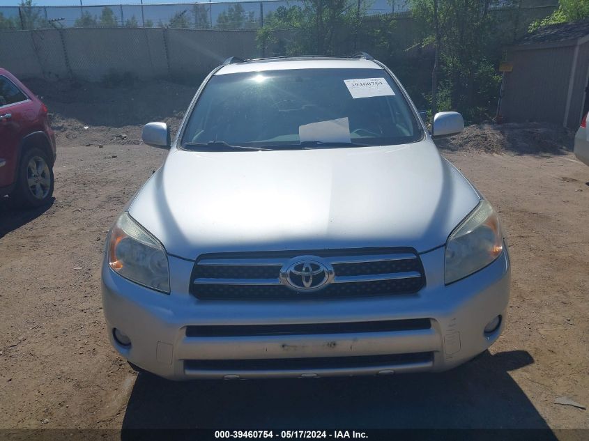 2008 Toyota Rav4 Limited VIN: JTMBD31V286072125 Lot: 39460754
