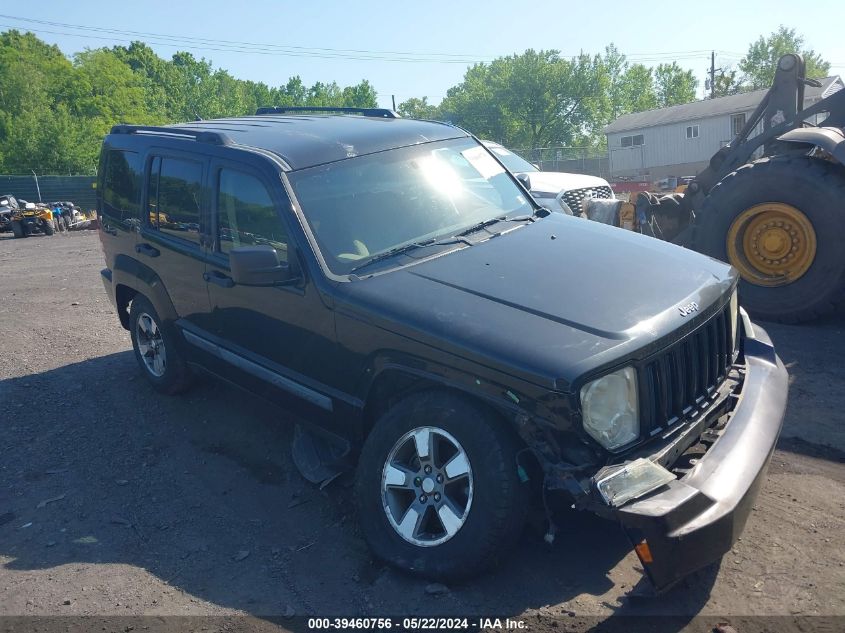 2008 Jeep Liberty Sport VIN: 1J8GN28K78W254596 Lot: 39460756