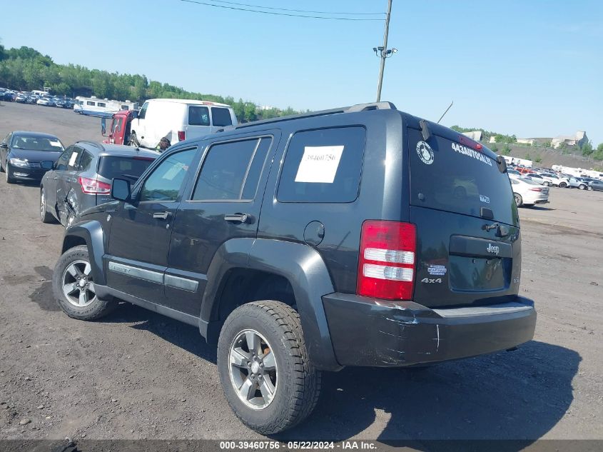 2008 Jeep Liberty Sport VIN: 1J8GN28K78W254596 Lot: 39460756