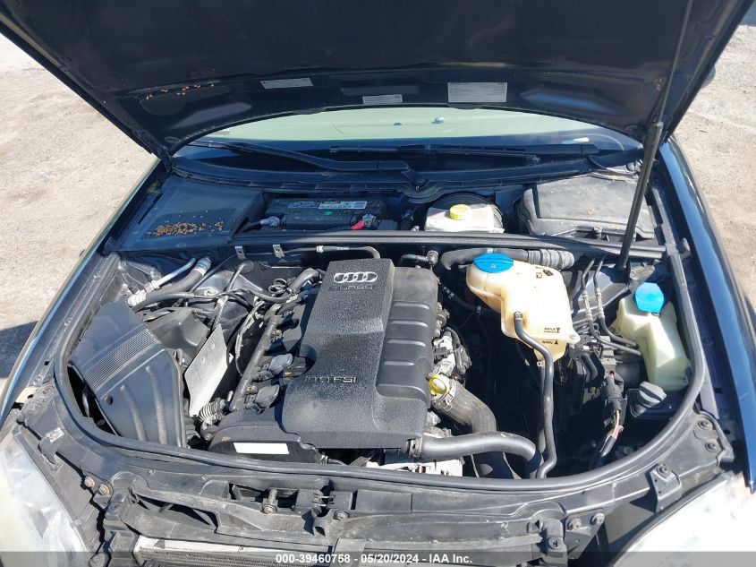 2008 Audi A4 2.0T/2.0T Special Edition VIN: WAUDF78E98A162804 Lot: 39460758