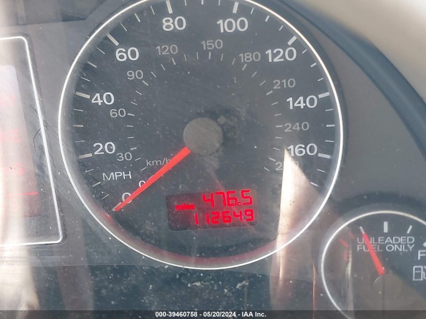 2008 Audi A4 2.0T/2.0T Special Edition VIN: WAUDF78E98A162804 Lot: 39460758