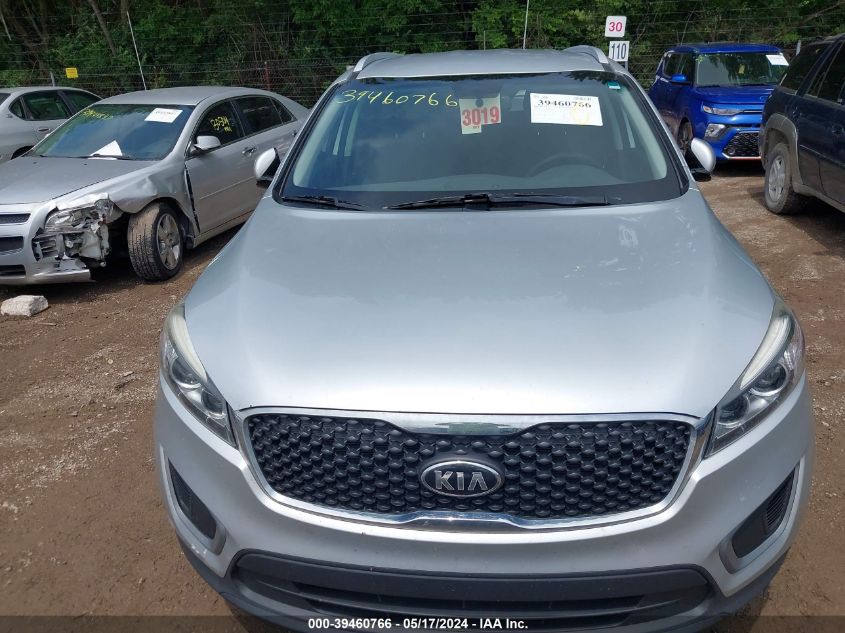 2016 Kia Sorento 2.4L Lx VIN: 5XYPG4A32GG123958 Lot: 39460766