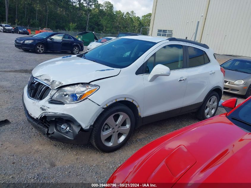 2016 Buick Encore Leather VIN: KL4CJCSB6GB696852 Lot: 39460796