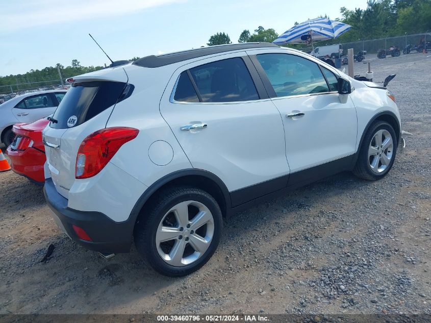 2016 Buick Encore Leather VIN: KL4CJCSB6GB696852 Lot: 39460796