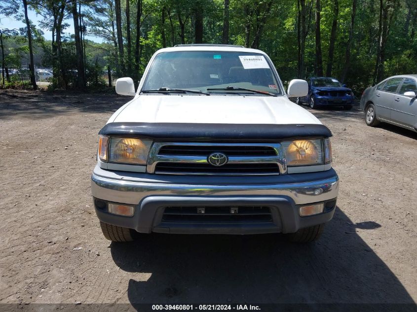 2000 Toyota 4Runner Sr5 VIN: JT3GN86R1Y0175233 Lot: 39460801