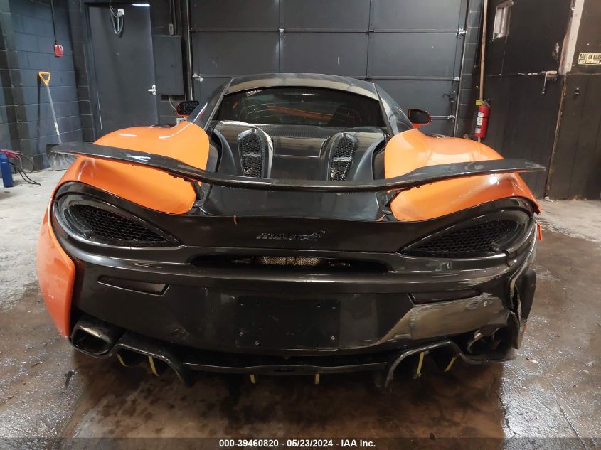 2016 Mclaren 570S VIN: SBM13DAA8GW000904 Lot: 39460820