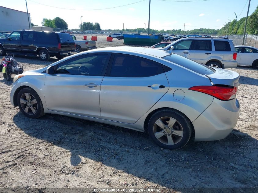 2012 Hyundai Elantra Gls (Ulsan Plant) VIN: KMHDH4AE1CU181565 Lot: 39460834