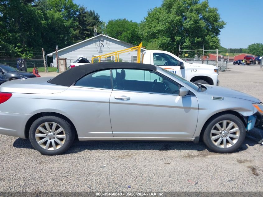 2012 Chrysler 200 Touring VIN: 1C3BCBEB2CN229586 Lot: 39460840