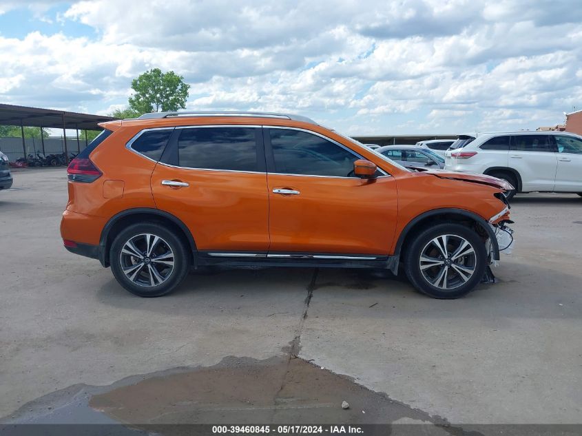 2018 Nissan Rogue Sl VIN: 5N1AT2MT8JC767859 Lot: 39460845