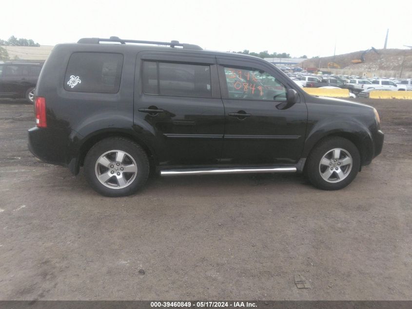 2009 Honda Pilot Ex-L VIN: 5FNYF48519B052230 Lot: 39460849