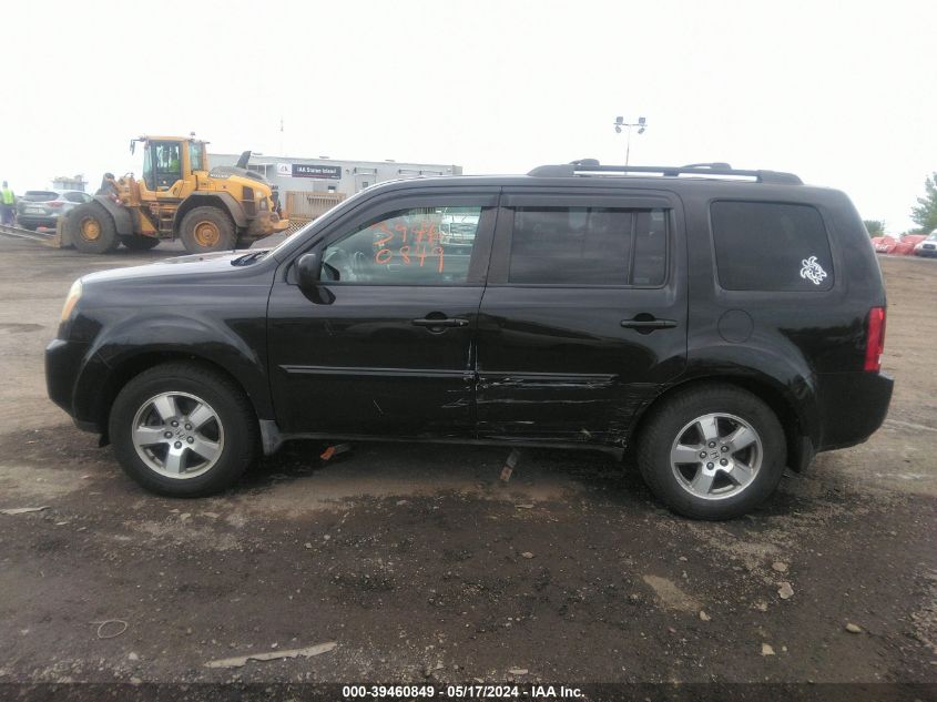 2009 Honda Pilot Ex-L VIN: 5FNYF48519B052230 Lot: 39460849