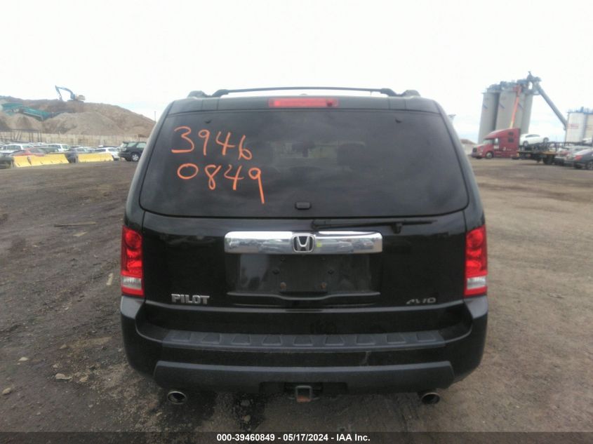 2009 Honda Pilot Ex-L VIN: 5FNYF48519B052230 Lot: 39460849