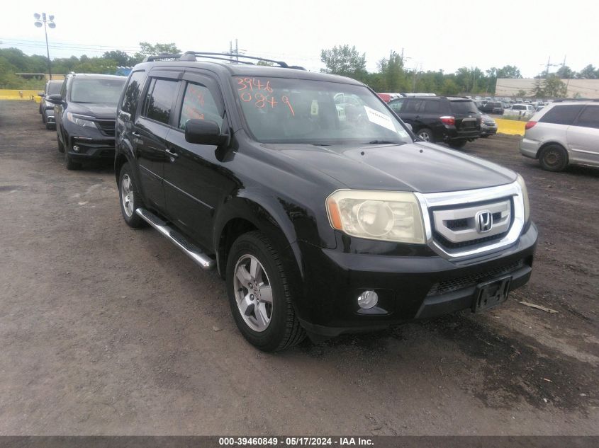 2009 Honda Pilot Ex-L VIN: 5FNYF48519B052230 Lot: 39460849