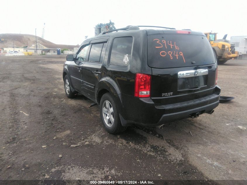 2009 Honda Pilot Ex-L VIN: 5FNYF48519B052230 Lot: 39460849