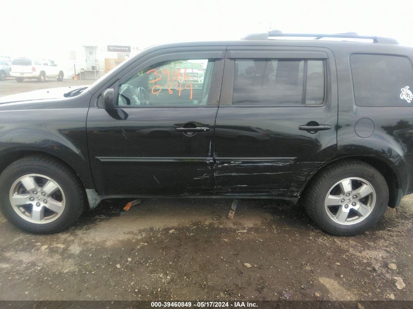 2009 Honda Pilot Ex-L VIN: 5FNYF48519B052230 Lot: 39460849