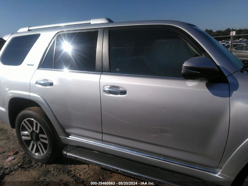 2018 Toyota 4Runner Limited VIN: JTEBU5JR8J5550652 Lot: 39460863