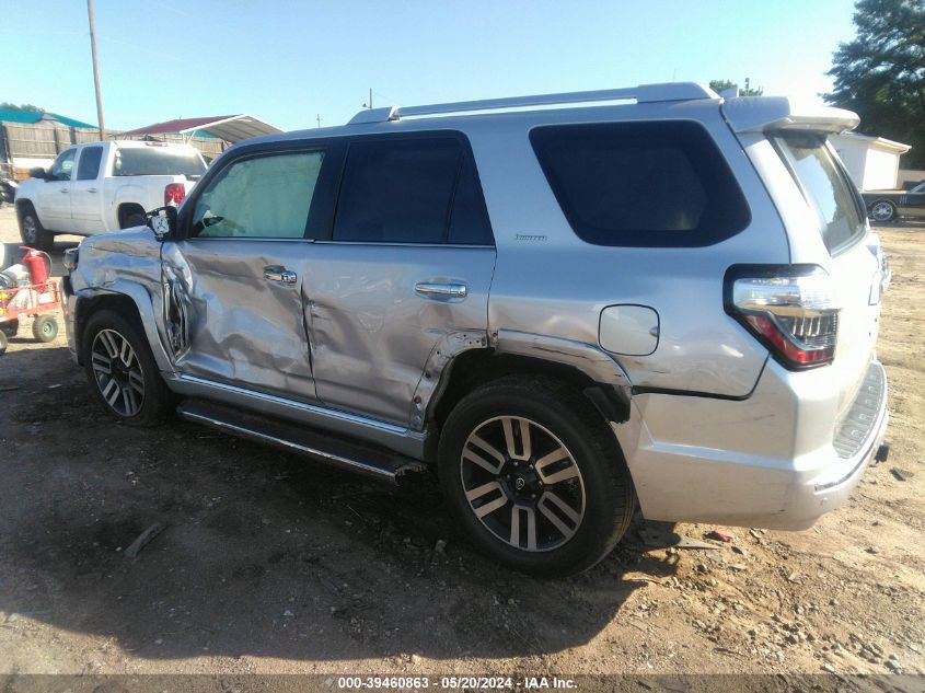 2018 Toyota 4Runner Limited VIN: JTEBU5JR8J5550652 Lot: 39460863