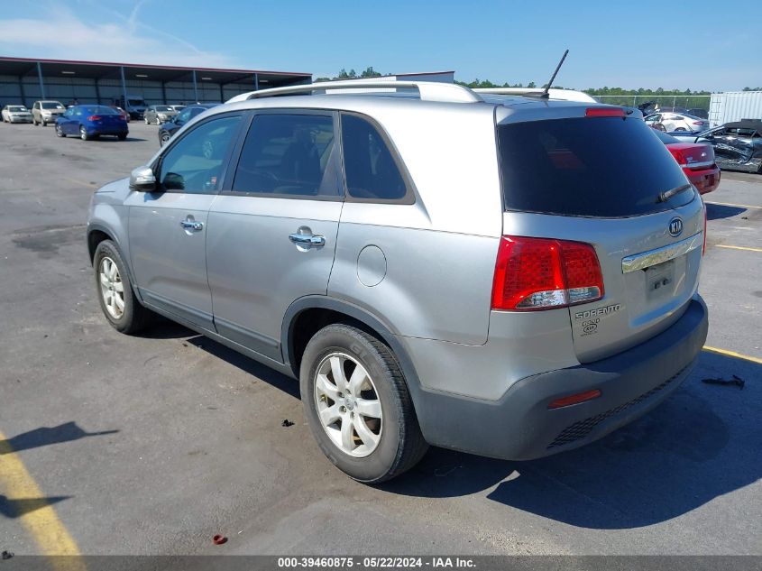 2013 Kia Sorento Lx VIN: 5XYKT3A66DG358319 Lot: 39460875