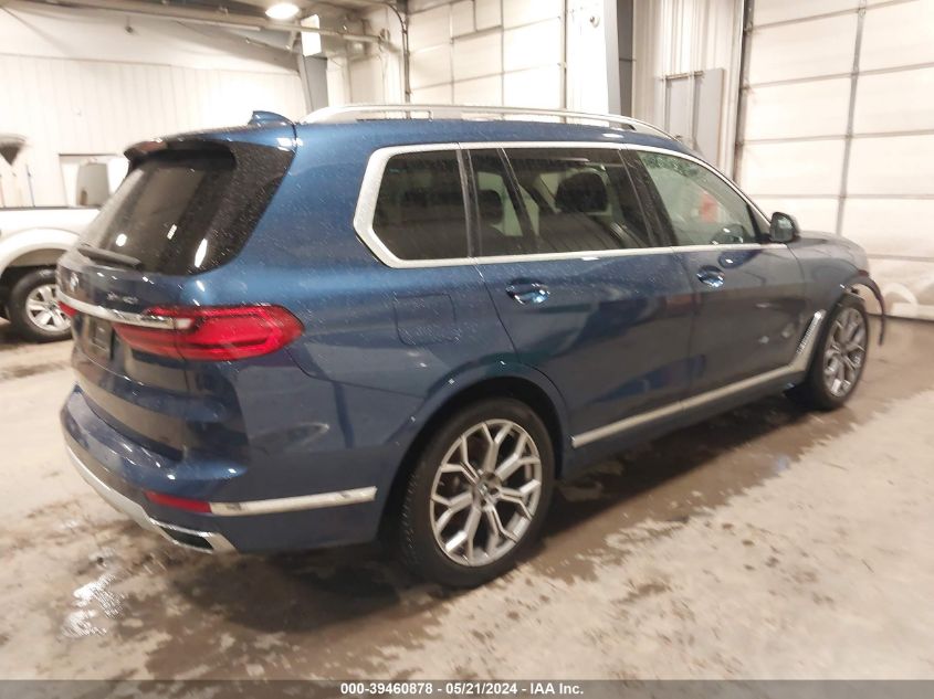 2022 BMW X7 xDrive40I VIN: 5UXCW2C06N9L70518 Lot: 39460878