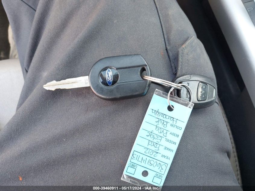 2012 Ford Edge Sel VIN: 2FMDK3JC9CBA69127 Lot: 39460911