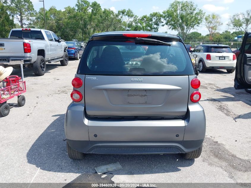 2013 Smart Fortwo Pure/Passion VIN: WMEEJ3BA7DK700653 Lot: 39460926