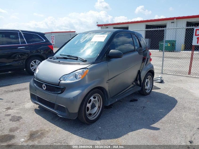 2013 Smart Fortwo Pure/Passion VIN: WMEEJ3BA7DK700653 Lot: 39460926