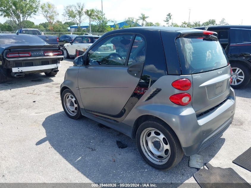 2013 Smart Fortwo Pure/Passion VIN: WMEEJ3BA7DK700653 Lot: 39460926