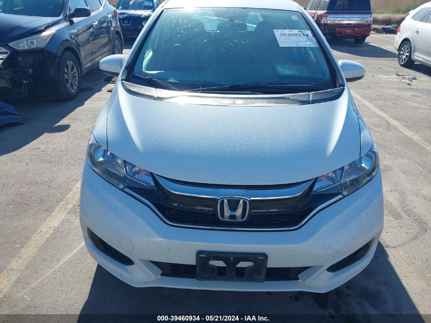 2019 Honda Fit Lx VIN: 3HGGK5H46KM713872 Lot: 39460934