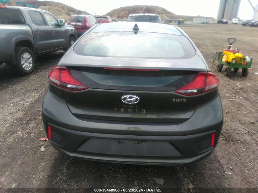 2022 Hyundai Ioniq Hybrid Se VIN: KMHC75LC3NU266653 Lot: 39460960