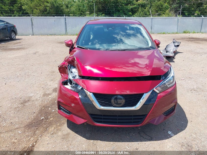 2021 Nissan Versa Sv Xtronic Cvt VIN: 3N1CN8EV1ML920104 Lot: 39460961